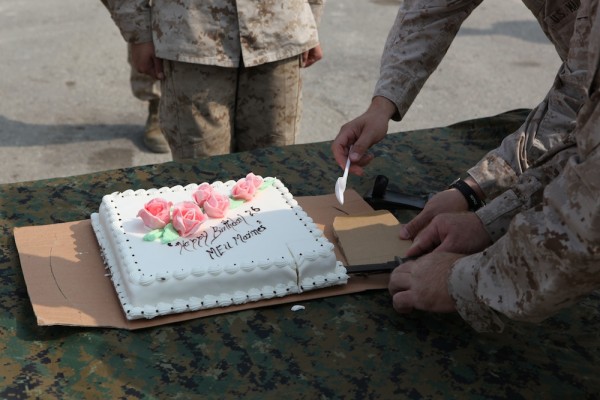 USMC cake
