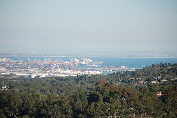 Newport Beach as seen from Palos Verdes