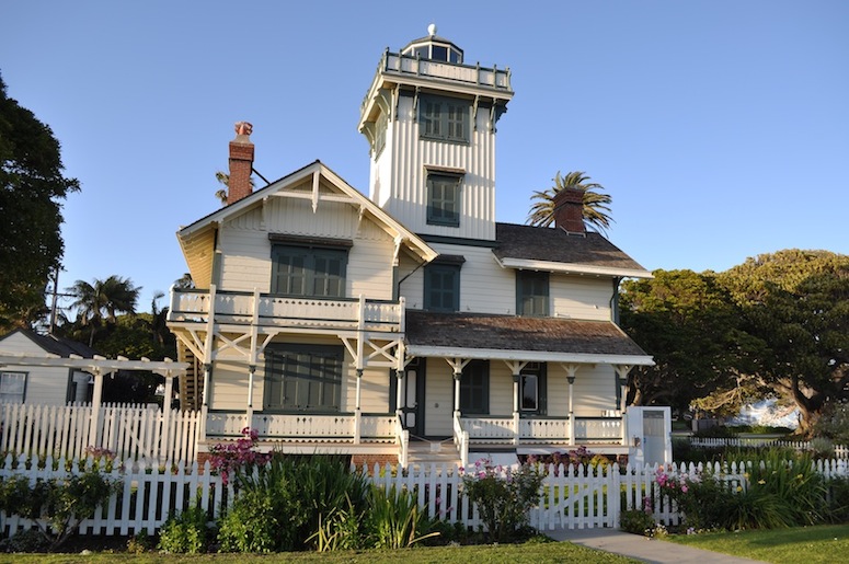 The Point Fermin lighthouse